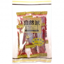 自然派牛肉脯蜜汁味65g/袋