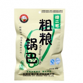 傻二哥粗粮锅巴香葱味100g/包