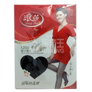 浪莎120D天鹅绒加裆连裤袜**/盒