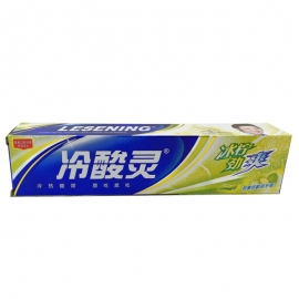 冷酸灵冰柠劲爽牙膏110g/支