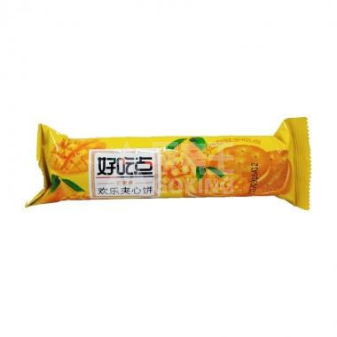 达利园好吃点芒果味欢乐夹心饼干100g**/包