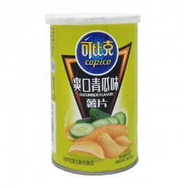 达利园可比克薯片青瓜味45g/罐