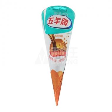 五羊甜筒香芋味/个