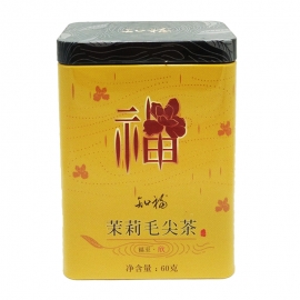 知福茉莉毛尖茶（罐装）60...