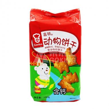 嘉顿含钙动物饼100g/包