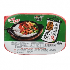 宏绿自热米饭（鱼香肉丝)420g/盒