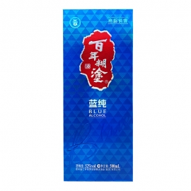 百年糊涂52度蓝纯500ml~/瓶