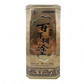 百年糊涂银世纪52度250ml~/瓶