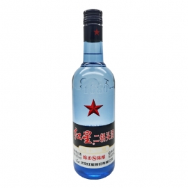 红星二锅头43度500ml/瓶