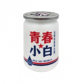 青春小白酒43度清香型125ml/罐