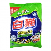 白猫新浓缩洗衣粉(丹麦进口生物酵素）700g**/包