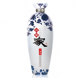高炉家(大青花)浓香型白酒42度2.5L/瓶