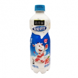 美汁源果粒奶优蜜桃味450ml/瓶