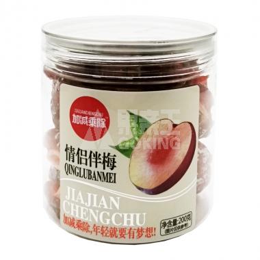 加减乘除乐享瓶装情侣伴梅200g/瓶