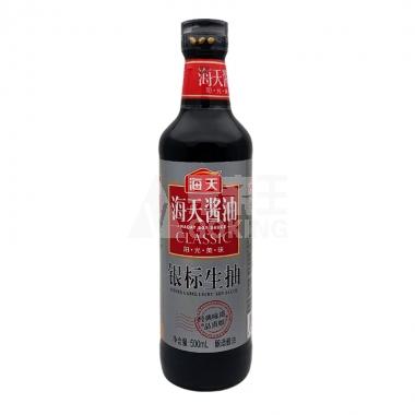 海天银标生抽500ml/瓶