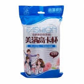 美满加厚高卡胶杯40个装**/包
