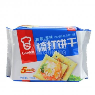 嘉顿梳打饼原味105g/包