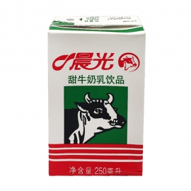晨光甜牛奶250ml/盒
