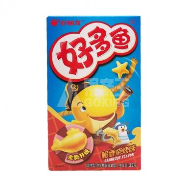 好丽友好多鱼脆香烧烤味33g/盒