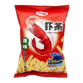 四洲虾条原味80g/包