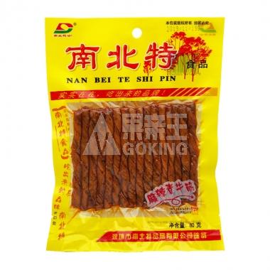 #南北特麻辣素牛筋80g/包