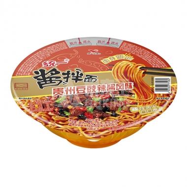 统一酱拌面贵州豆鼓辣酱风味123g/碗