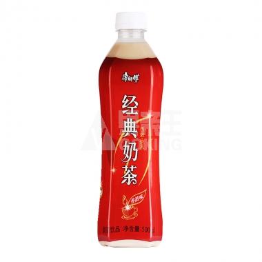康师傅经典奶茶香浓味500ml**/瓶