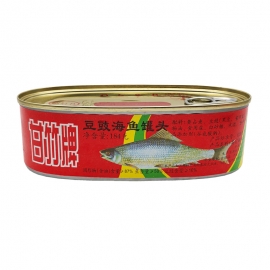 甘竹牌豆豉海鱼184g/罐
