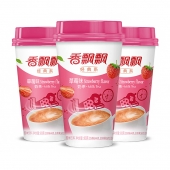 香飘飘草莓味奶茶80g/杯