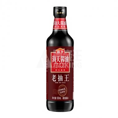 海天老抽王500ml/瓶