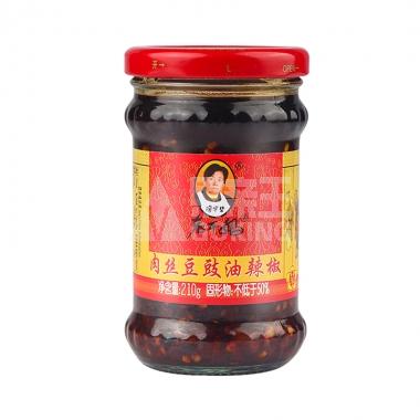 陶华碧老干妈肉丝豆豉油辣椒210g/瓶