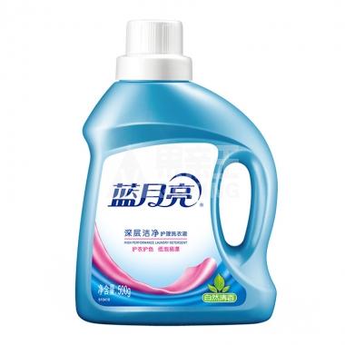 蓝月亮深层洁净洗衣液自然清香（瓶装）500g/瓶