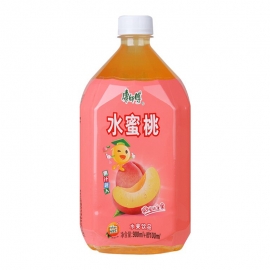 康师傅水蜜桃水果饮品1L/瓶