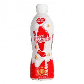 银鹭花生牛奶胶瓶450ml/瓶