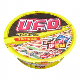 日清UFO飞碟炒面铁板牛肉味122g/碗