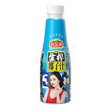 #欢乐家生榨椰子汁500ml**/瓶