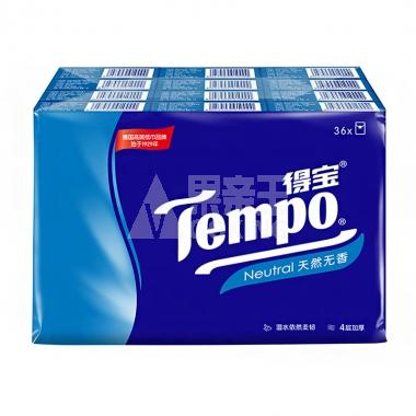 Tempo得宝迷你天然无味T0138D(手帕纸)7片/包