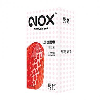 诺丝温莎草莓味安全套12片/盒