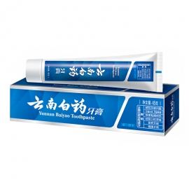 云南白药牙膏留兰香型45g...