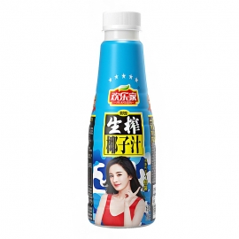 #欢乐家生榨椰子汁500ml/瓶