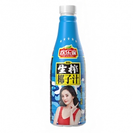 #欢乐家生榨椰子汁1.25L**/瓶