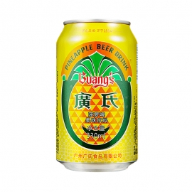 广氏菠萝啤(果味饮料)330ml/罐