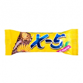 (韩国)X-5花生夹心巧克力棒（香蕉味）30g**/条