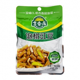 吉香居泡椒豇豆80g/袋