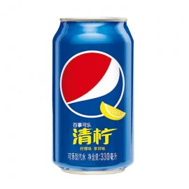 百事可乐清柠罐装330ml...