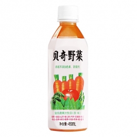 贝奇野菜天然蔬果汁450ml/瓶