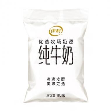 28天 伊利纯牛奶袋装180ml