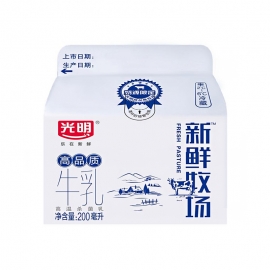 15天 光明新鲜牧场纯牛奶200ml-