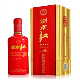 【特价】剑南春剑南红(精制)52度500ml/瓶