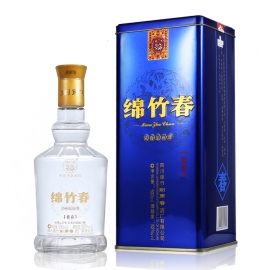 剑南春绵竹春铁盒(蓝盒)52度500ml/瓶